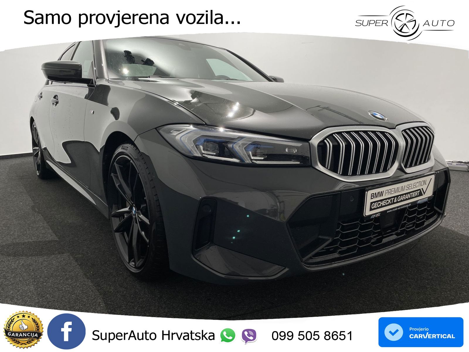BMW 330i (245 KS) Steptronic M Sport LED+GR SJED+ACC
