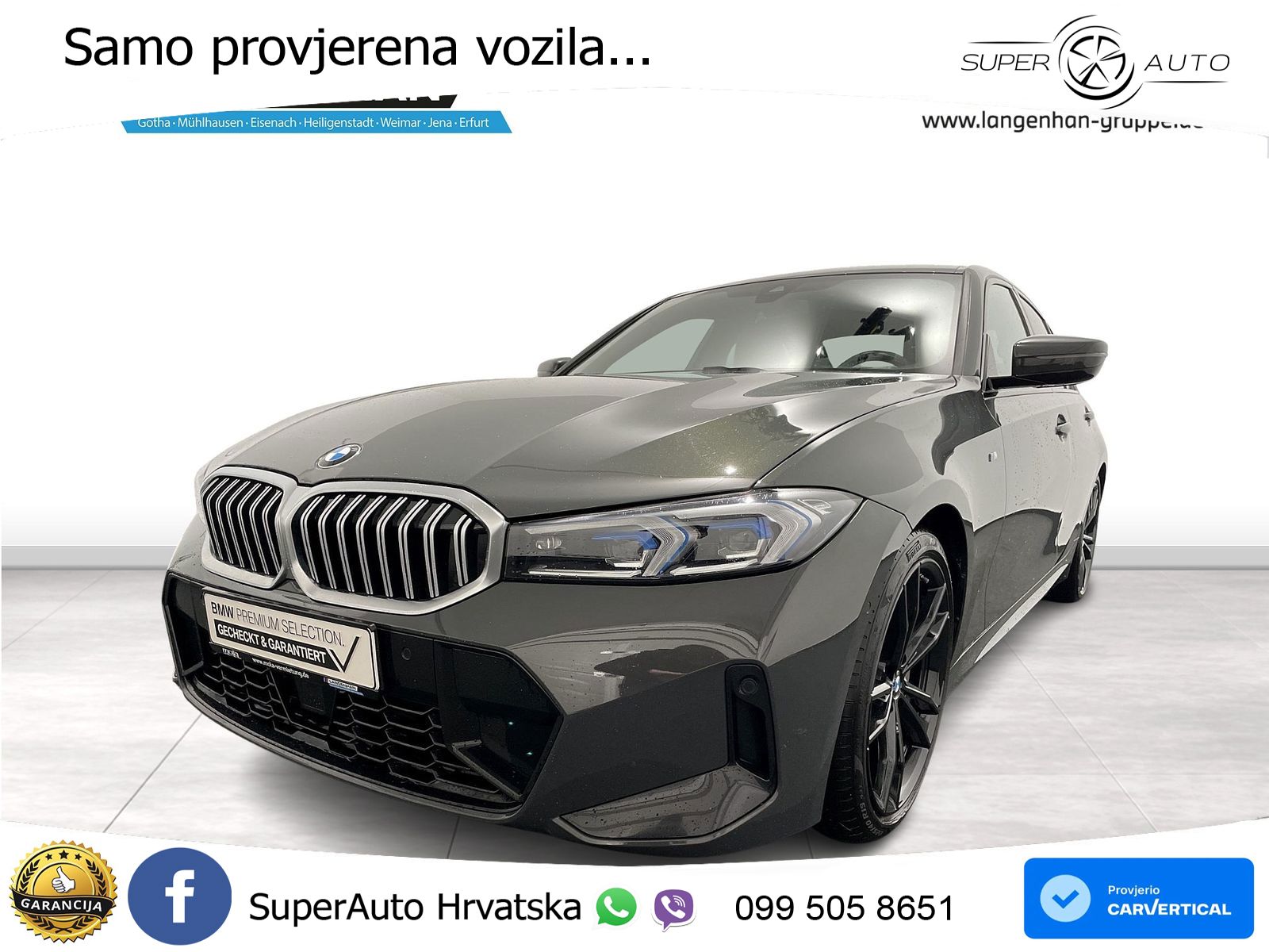 BMW 330i (245 KS) Steptronic M Sport LED+GR SJED+ACC