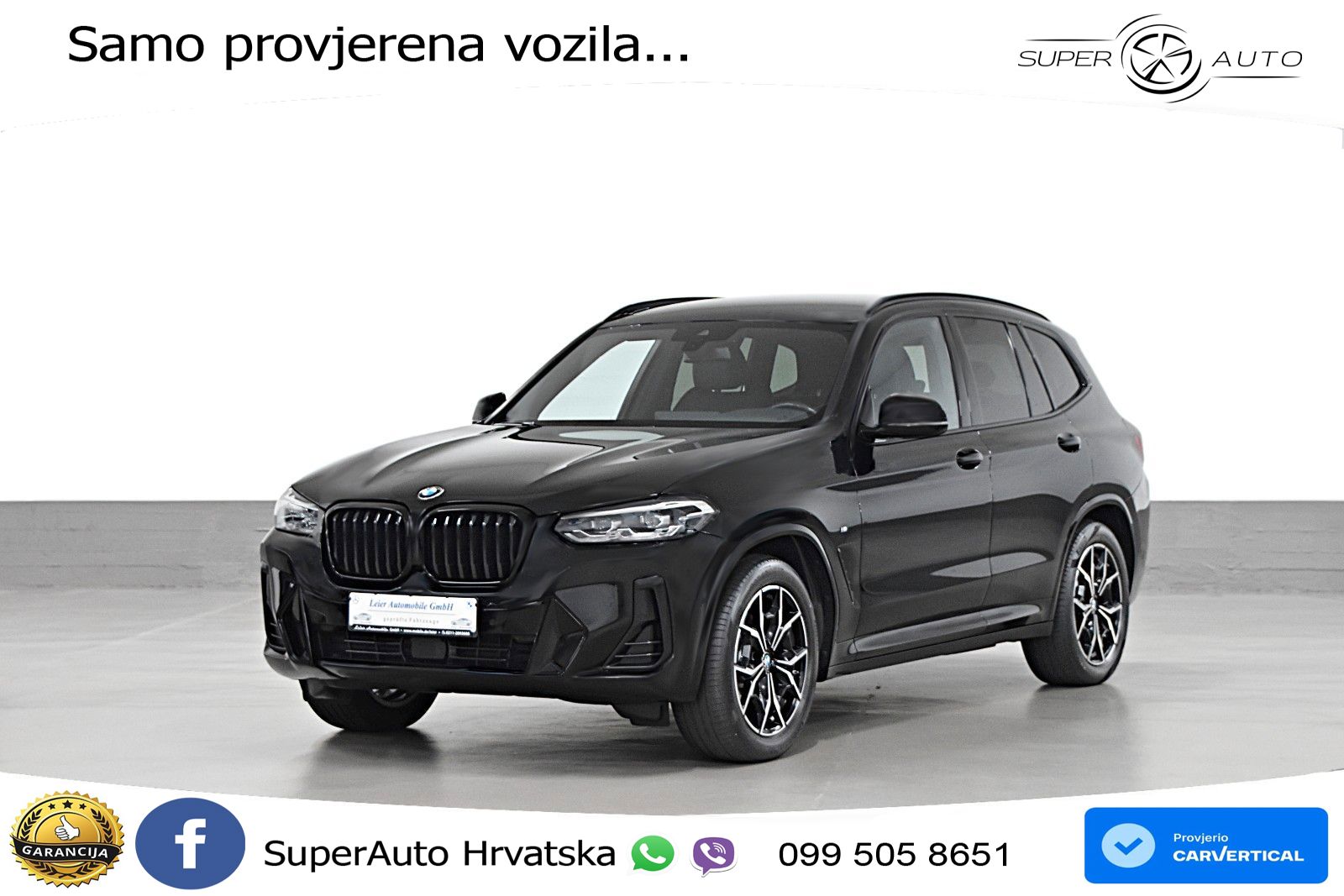 BMW X3 20d xDrive Steptronic M Sport LED+GR SJED+ACC