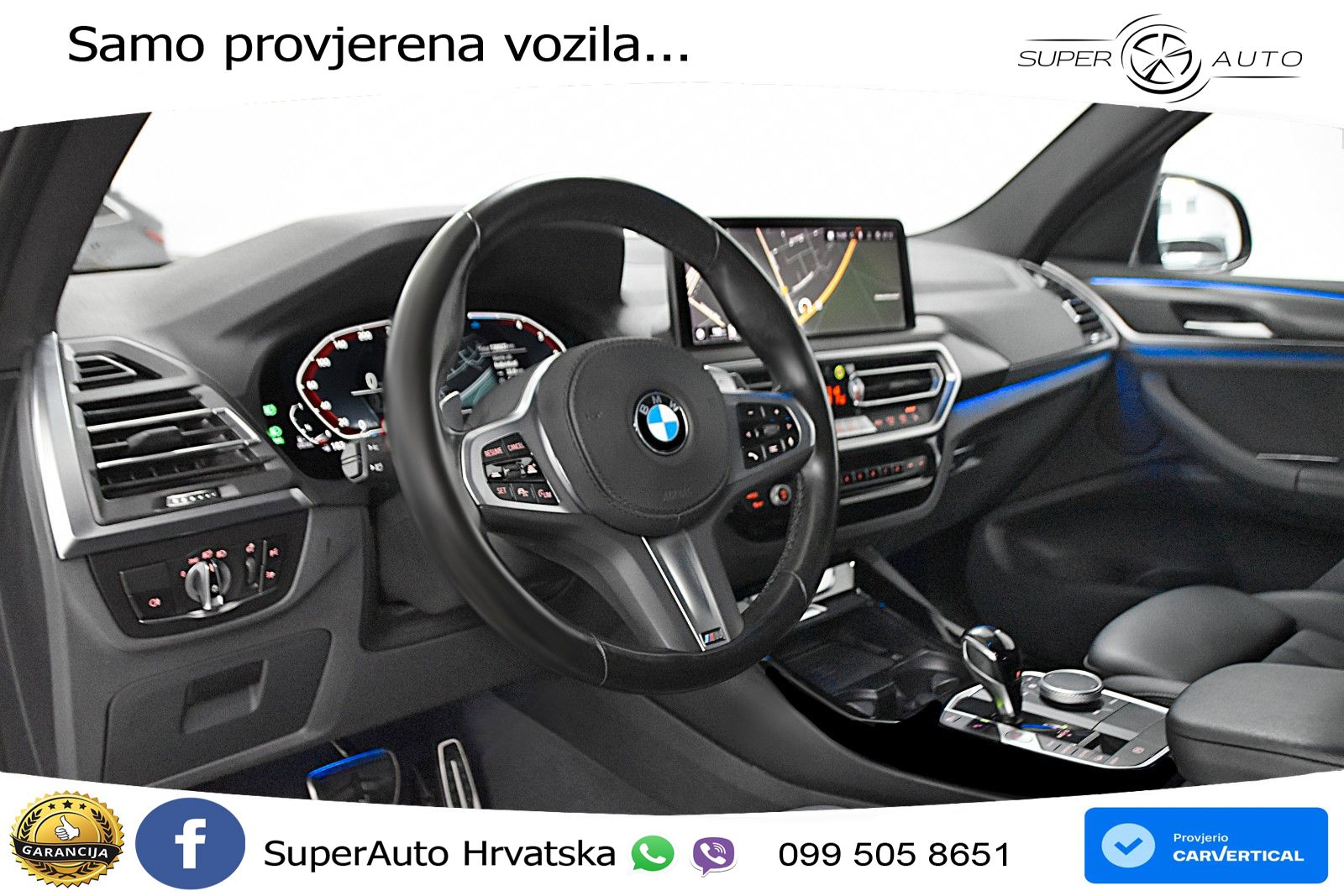 BMW X3 20d xDrive Steptronic M Sport LED+GR SJED+ACC