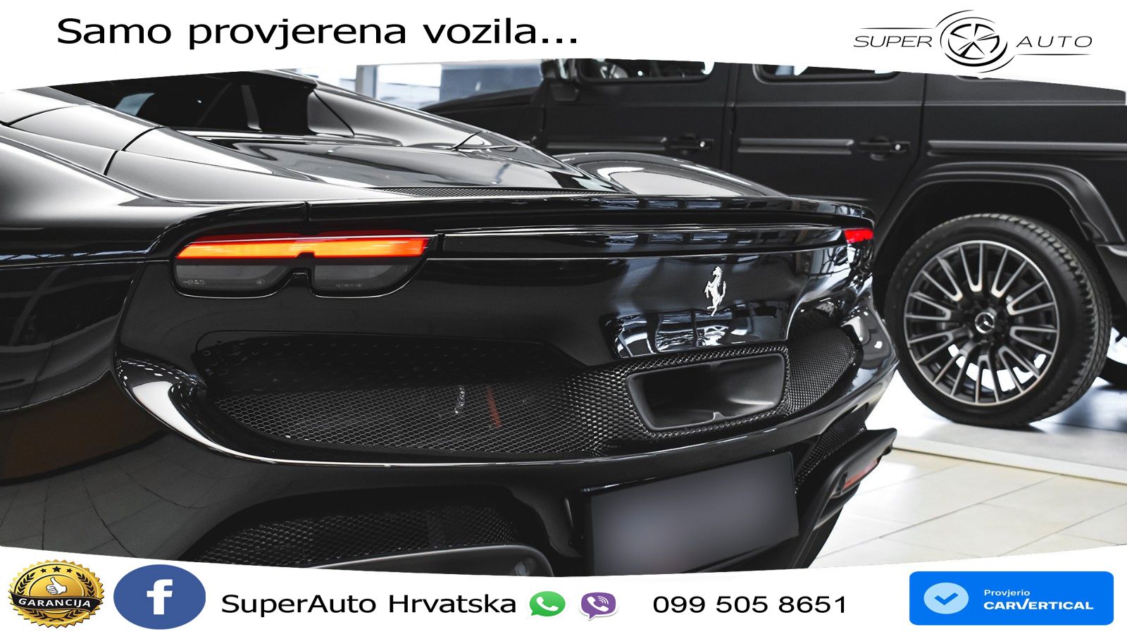 Ferrari 296 GTS 3.0 V6 (830 KS) F1 DCT LED+ACC