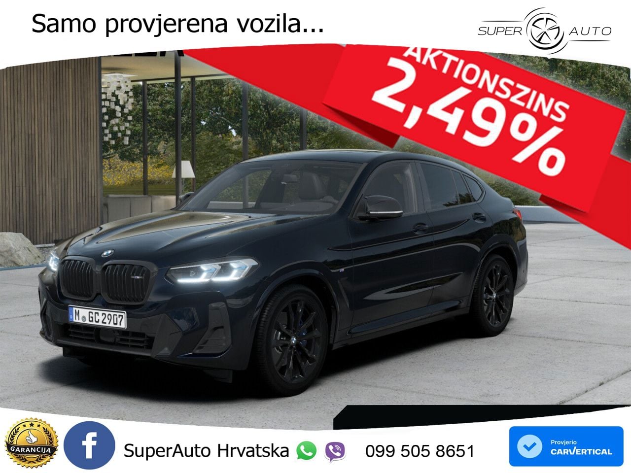 BMW X4 M40i (360 KS) xDrive Steptronic LED+GR SJED+ACC