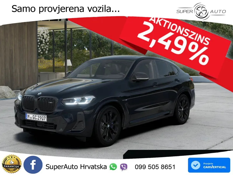 BMW X4 M40i (360 KS) xDrive Steptronic LED+GR SJED+ACC