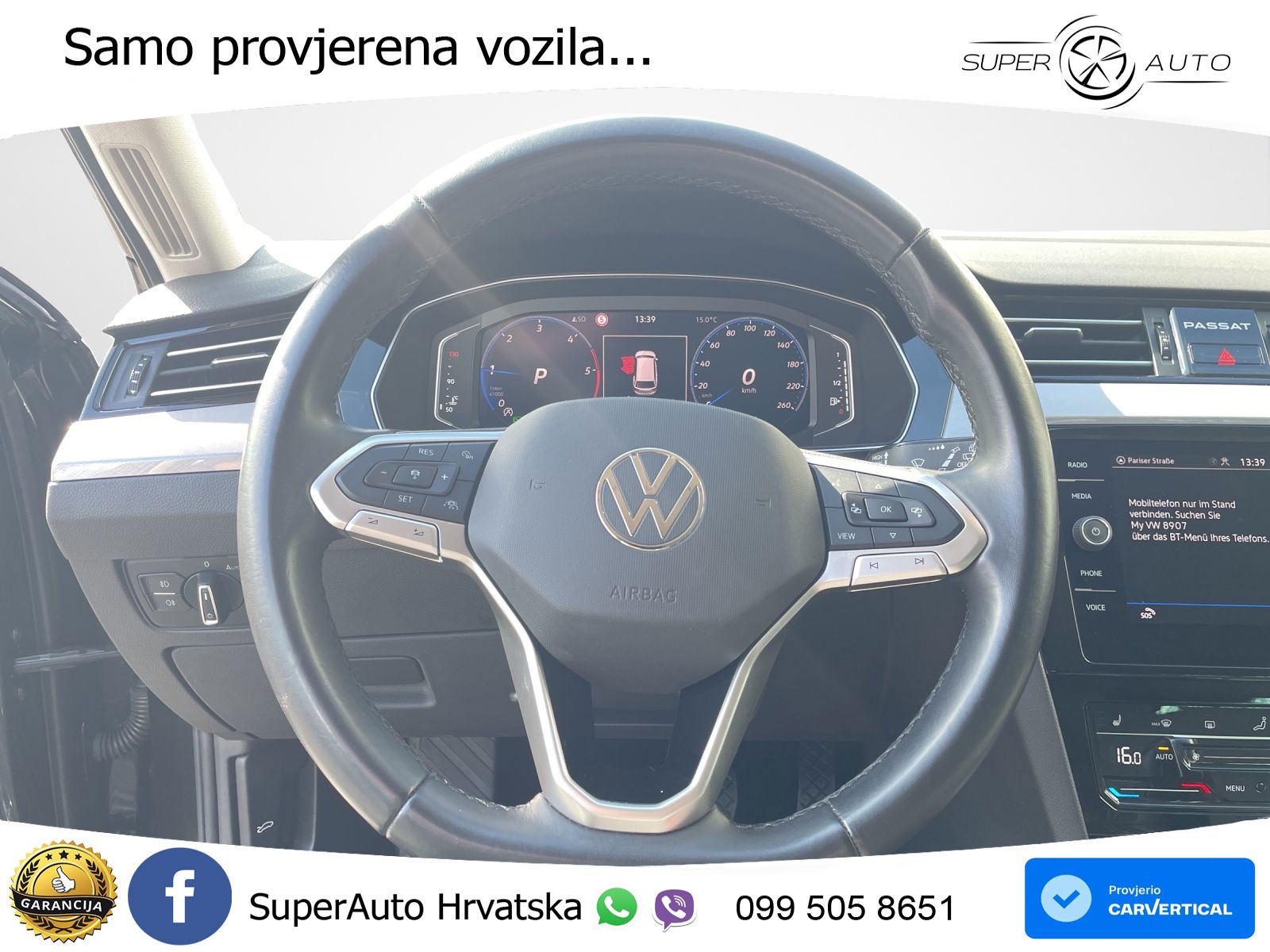 Volkswagen Passat Variant 2.0 TDI (150 KS) DSG Business LED+GR SJED+ACC