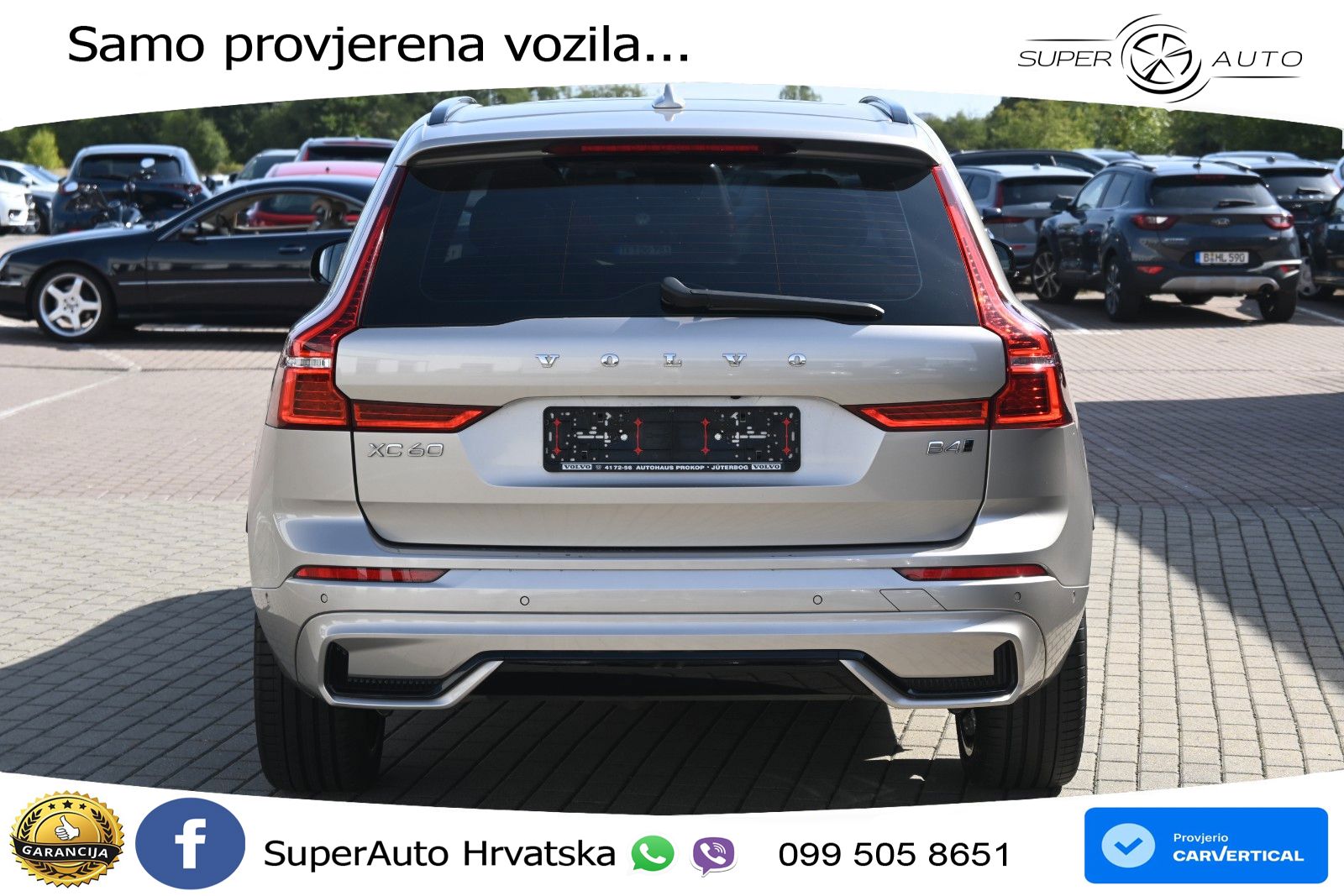 Volvo XC60 B4 Diesel AWD Geartronic ACC+GR SJED+360+PANO