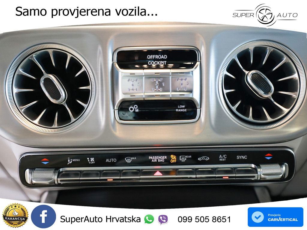 Mercedes AMG G 63 Long V8 (585 KS) 4MATIC 9G-TRONIC AMG SPEEDSHIFT TCT Superior LED+GR SJED+ACC
