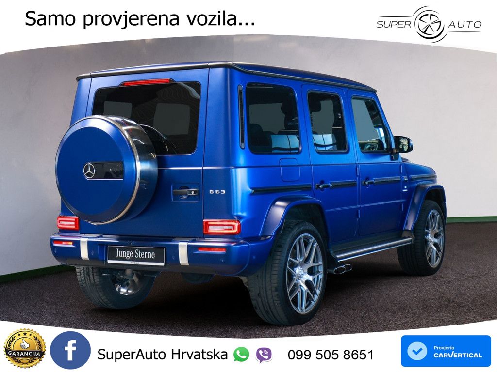 Mercedes AMG G 63 Long V8 (585 KS) 4MATIC 9G-TRONIC AMG SPEEDSHIFT TCT Superior LED+GR SJED+ACC