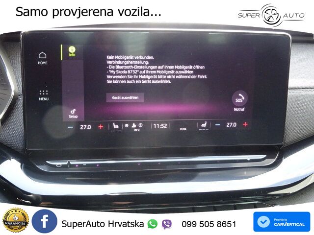 Škoda Octavia Combi 2.0 TDI (150 KS) DSG SportLine LED+GR SJED+ACC