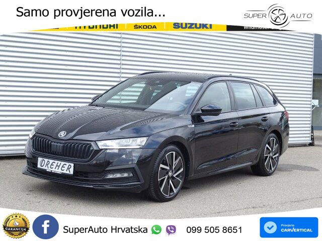 Škoda Octavia Combi 2.0 TDI (150 KS) DSG SportLine LED+GR SJED+ACC