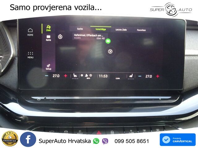 Škoda Octavia Combi 2.0 TDI (150 KS) DSG SportLine LED+GR SJED+ACC