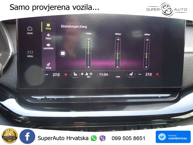 Škoda Octavia Combi 2.0 TDI (150 KS) DSG SportLine LED+GR SJED+ACC