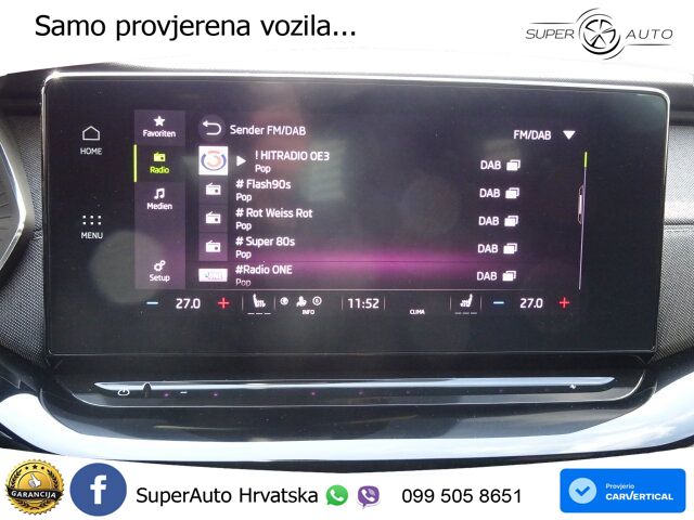 Škoda Octavia Combi 2.0 TDI (150 KS) DSG SportLine LED+GR SJED+ACC
