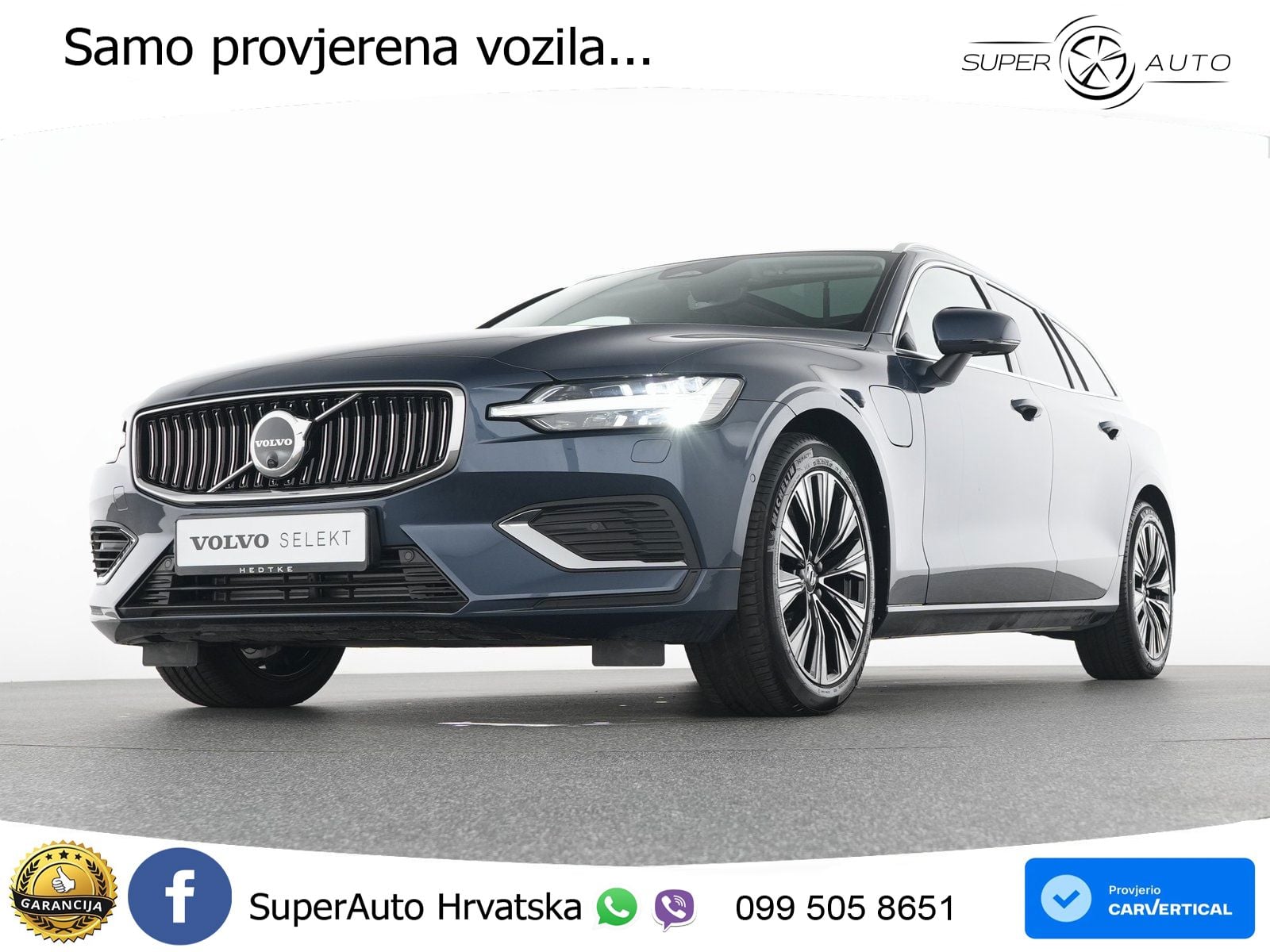 Volvo V60 2.0 T8 AWD Geartronic LED+GR SJED+ACC