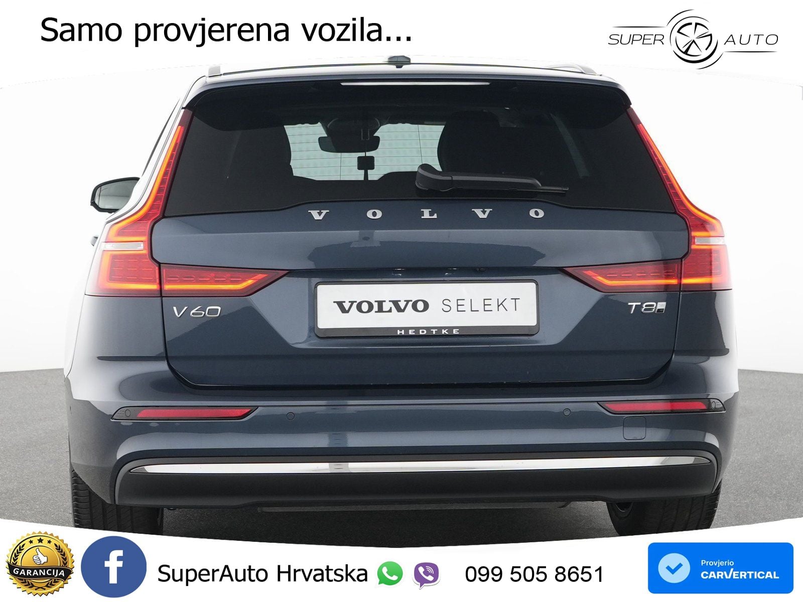 Volvo V60 2.0 T8 AWD Geartronic LED+GR SJED+ACC