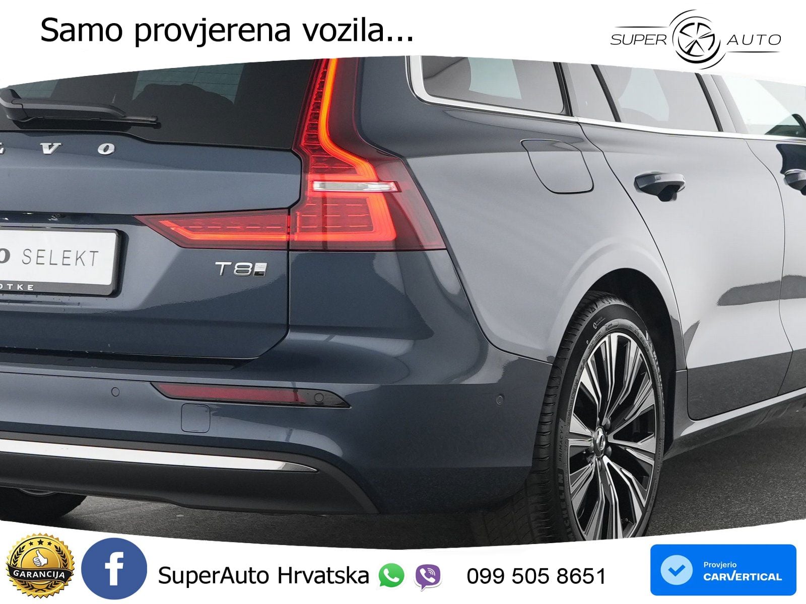 Volvo V60 2.0 T8 AWD Geartronic LED+GR SJED+ACC