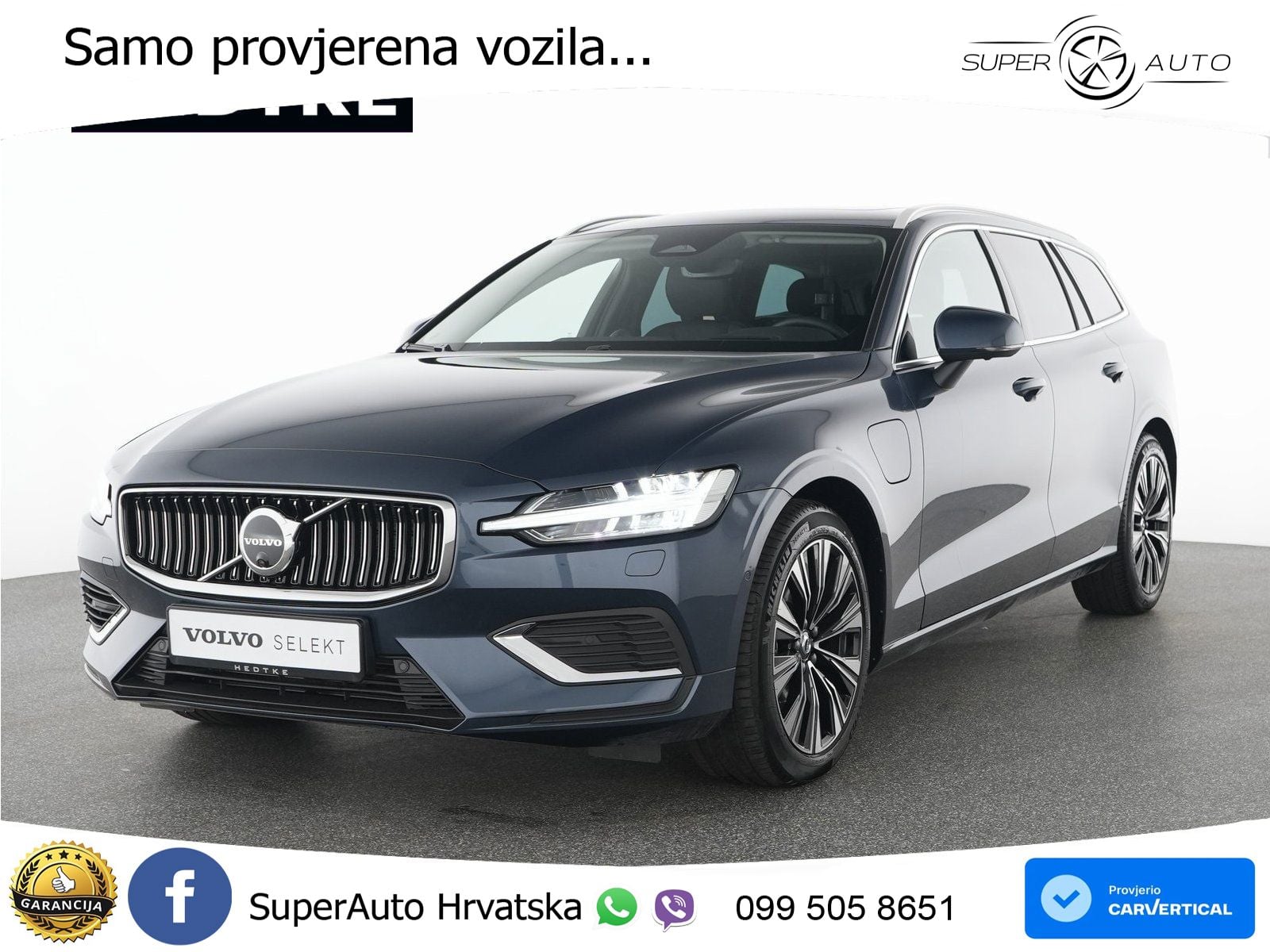 Volvo V60 2.0 T8 AWD Geartronic LED+GR SJED+ACC