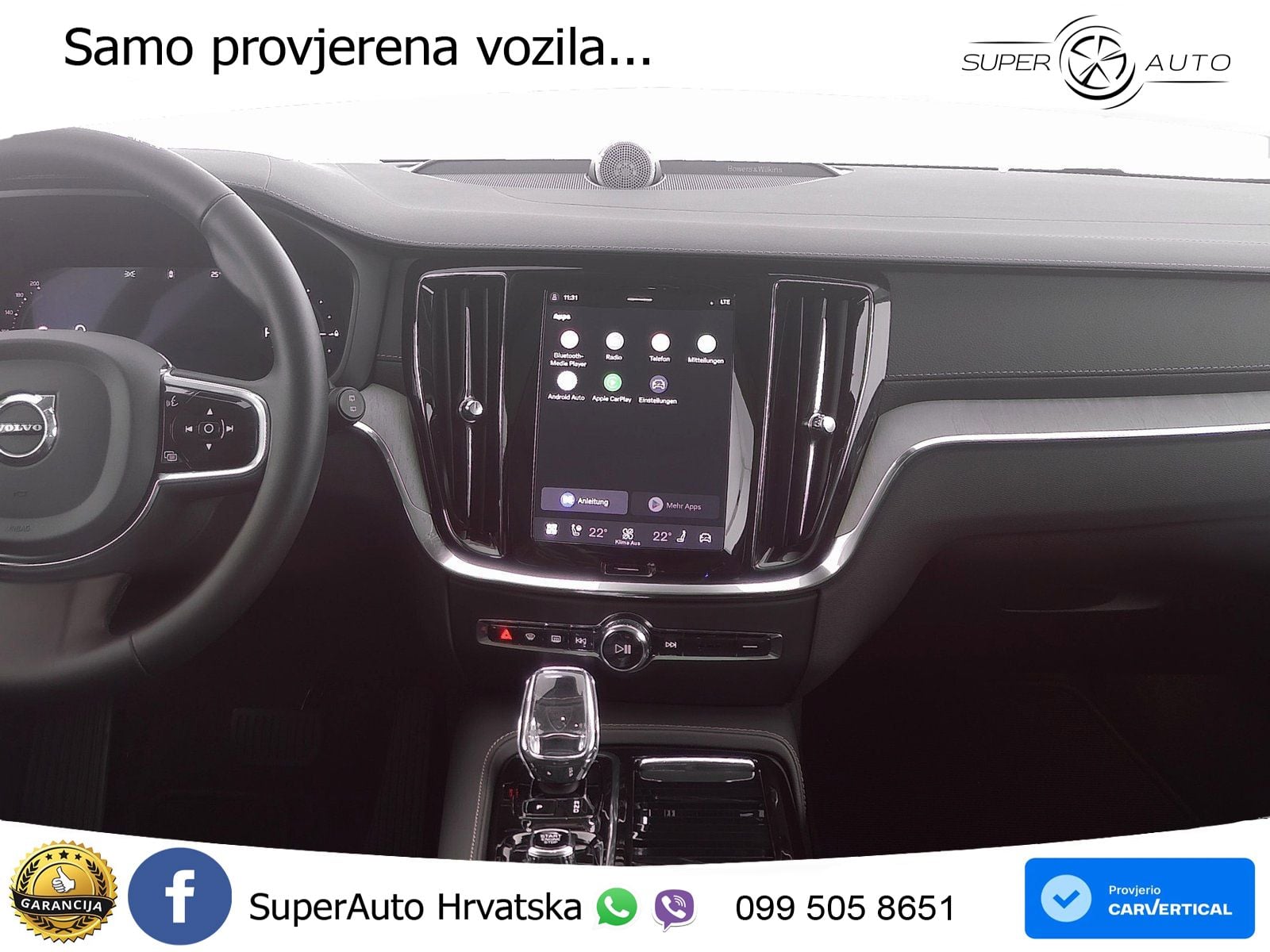 Volvo V60 2.0 T8 AWD Geartronic LED+GR SJED+ACC