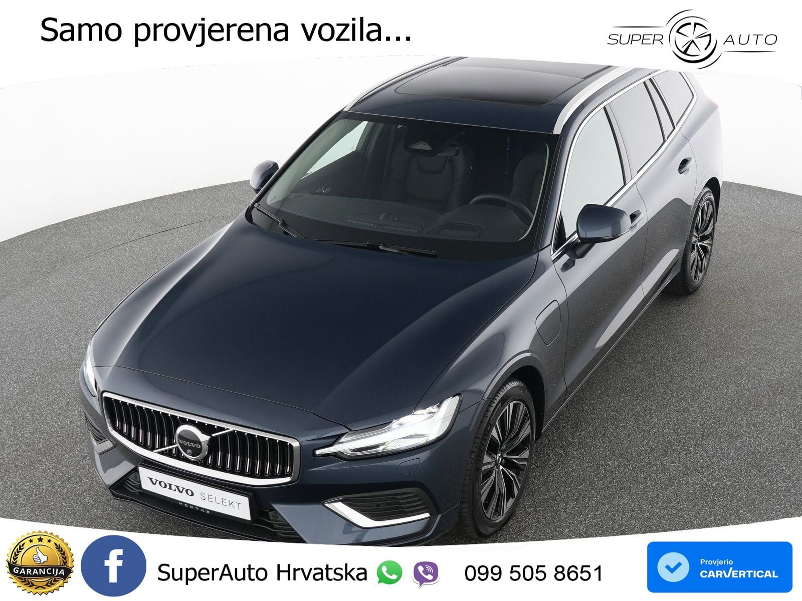 Volvo V60 2.0 T8 AWD Geartronic LED+GR SJED+ACC