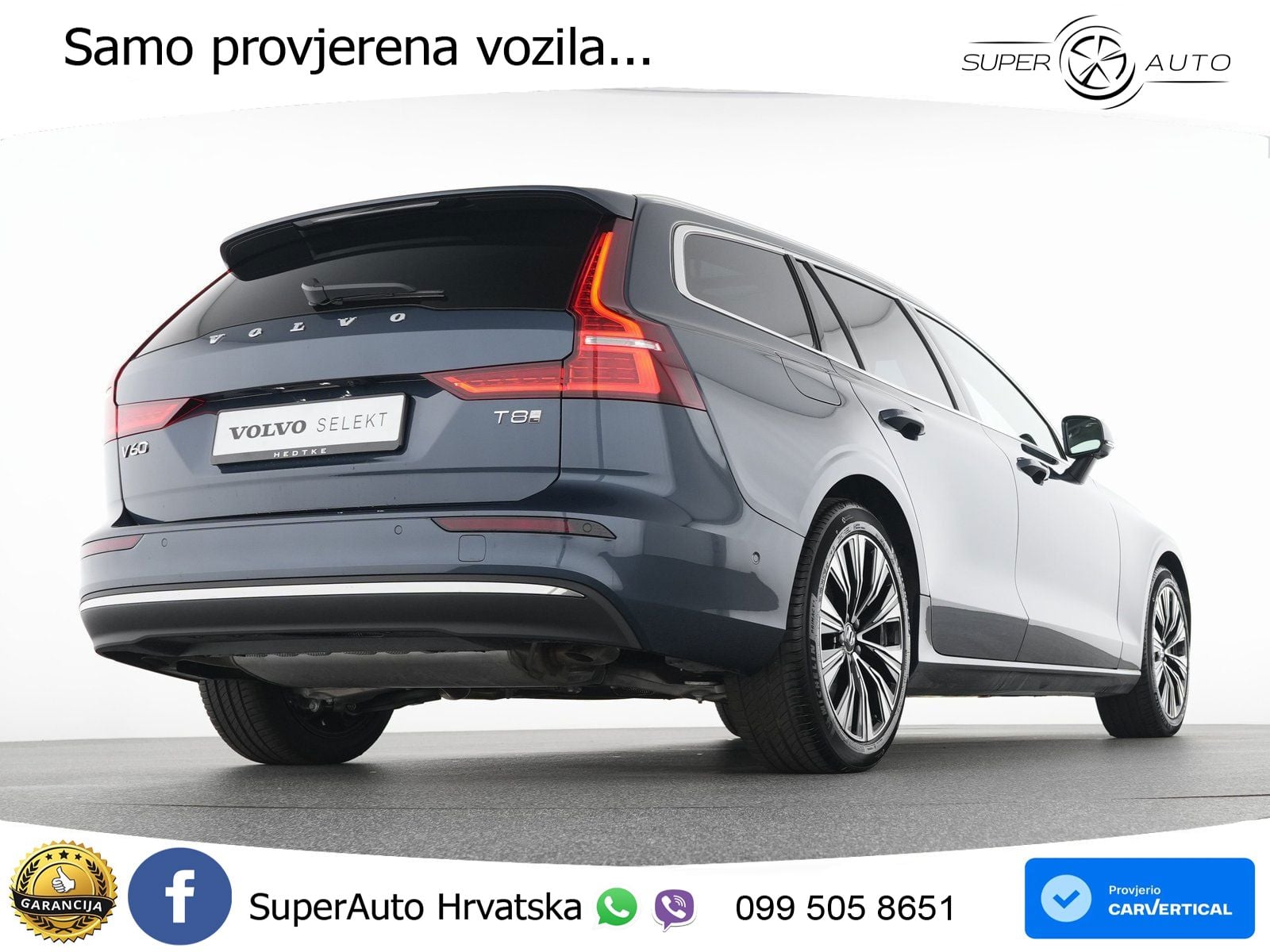 Volvo V60 2.0 T8 AWD Geartronic LED+GR SJED+ACC