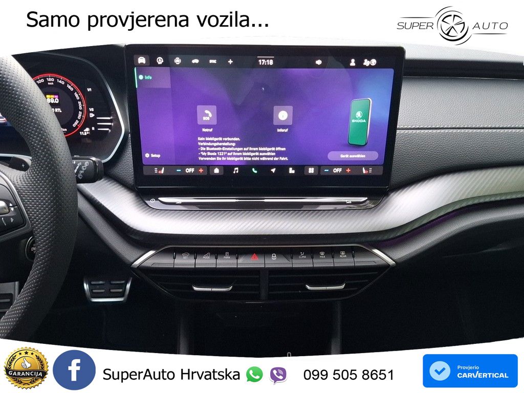 Škoda Octavia Combi 2.0 TDI (150 KS) DSG SportLine MATRIX+GR SJED+KAM