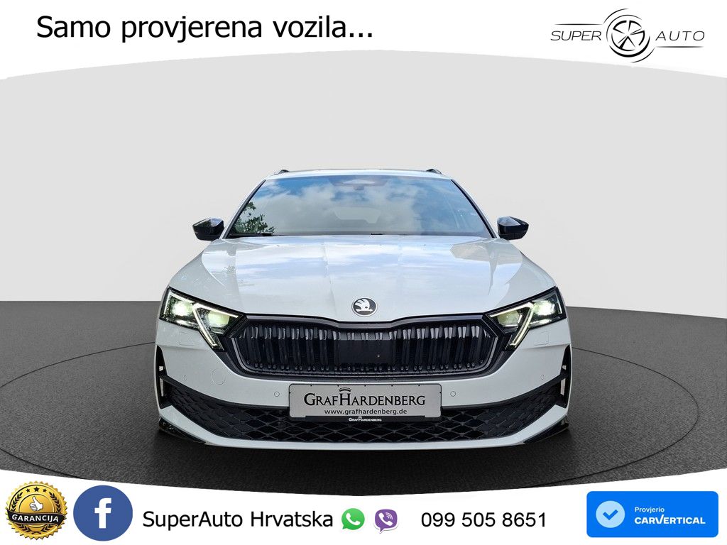 Škoda Octavia Combi 2.0 TDI (150 KS) DSG SportLine MATRIX+GR SJED+KAM