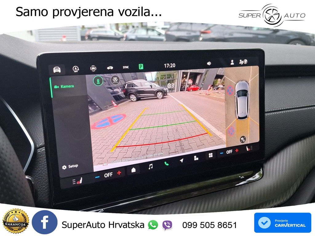 Škoda Octavia Combi 2.0 TDI (150 KS) DSG SportLine MATRIX+GR SJED+KAM