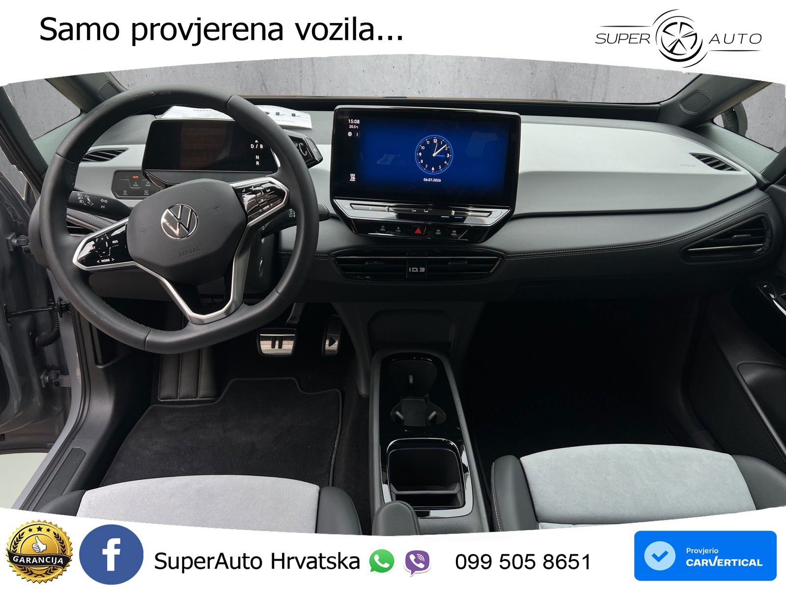 Volkswagen ID.3 Pro 62 kWh (204 KS) LED+GR SJED+ACC
