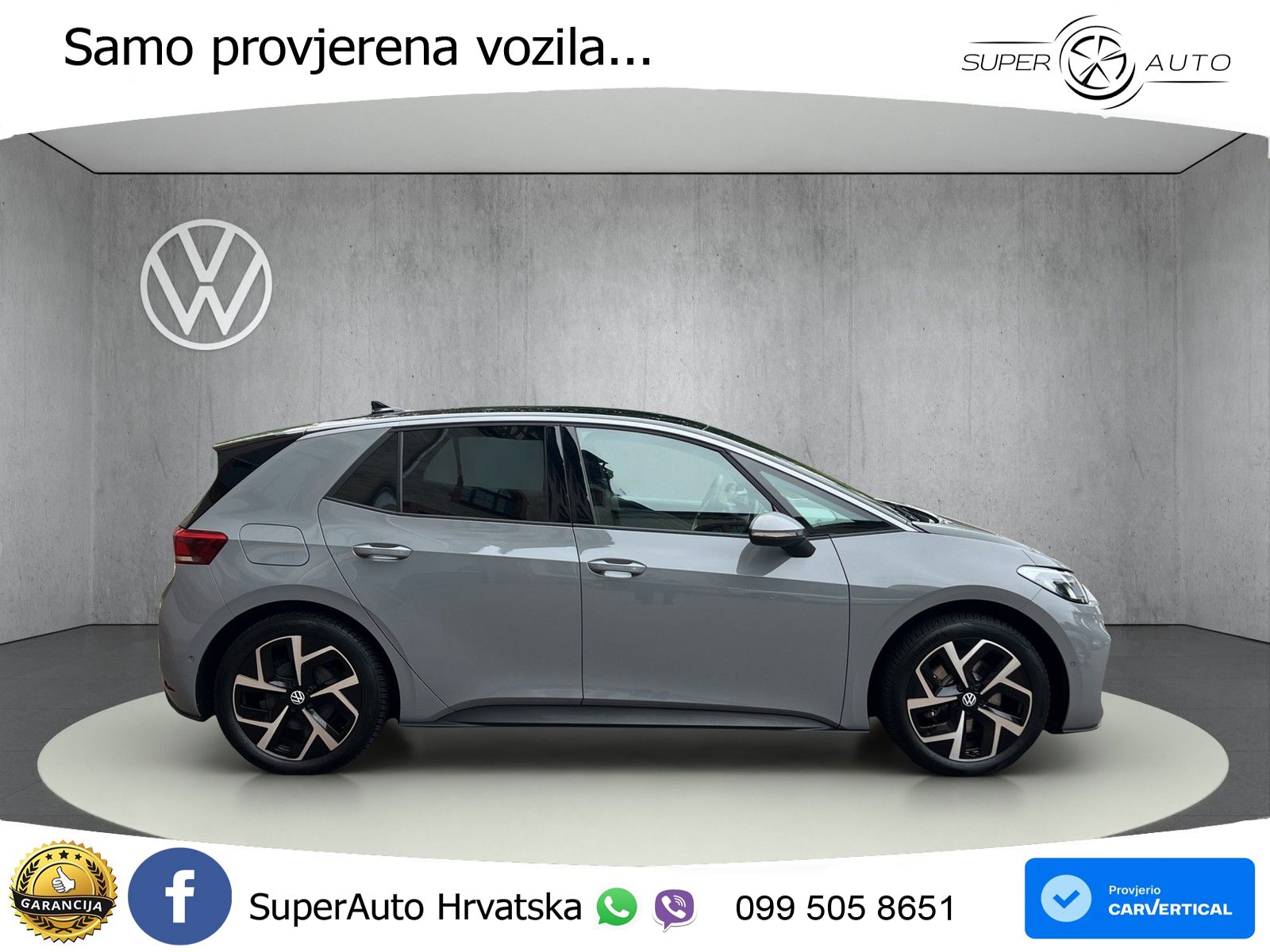 Volkswagen ID.3 Pro 62 kWh (204 KS) LED+GR SJED+ACC