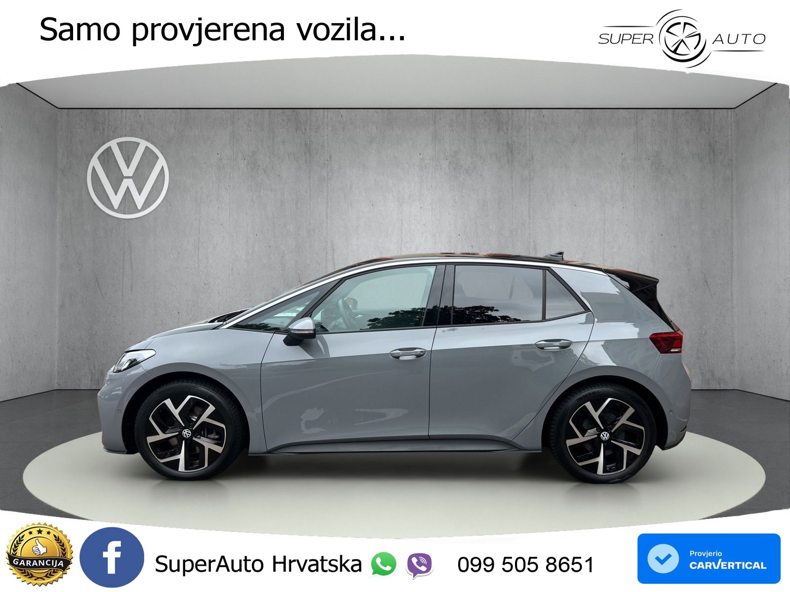 Volkswagen ID.3 Pro 62 kWh (204 KS) LED+GR SJED+ACC