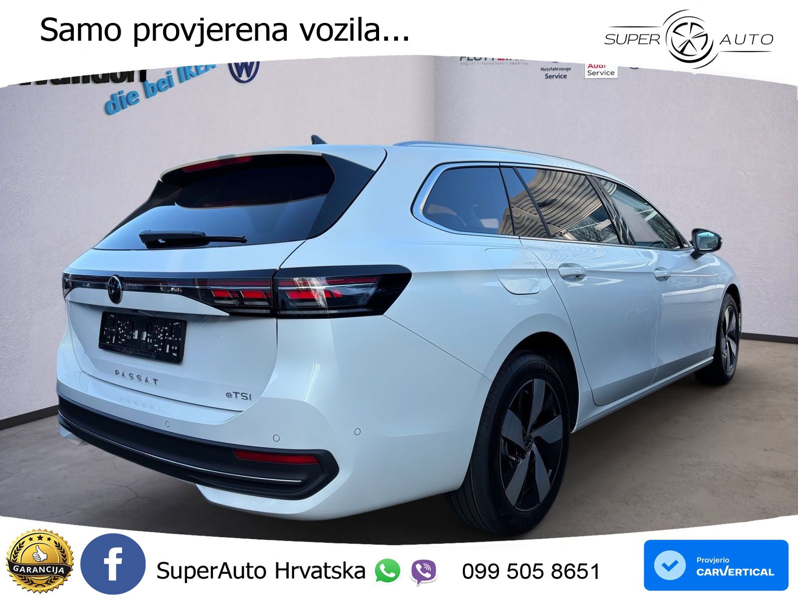 Volkswagen Passat Variant 1.5 eTSI (150 KS) DSG Business LED+GR SJED+ACC