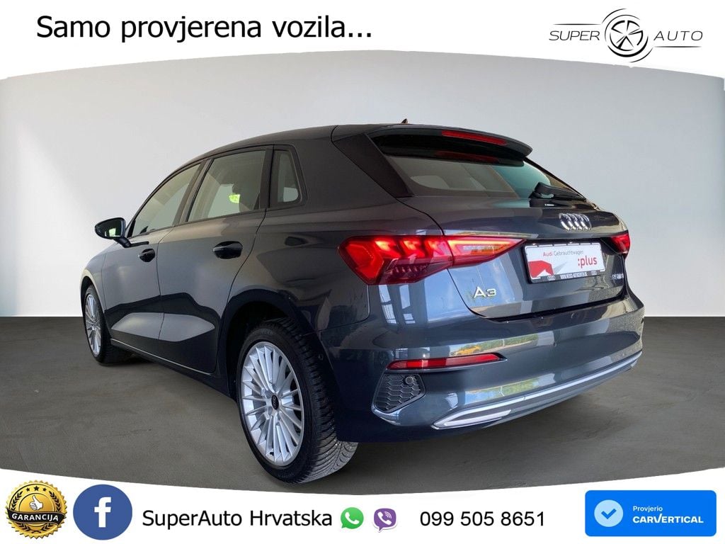 Audi A3 35 TFSI (150 KS) LED+GR SJED+ACC