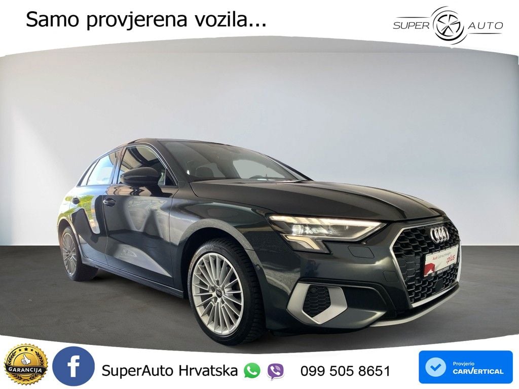 Audi A3 35 TFSI (150 KS) LED+GR SJED+ACC