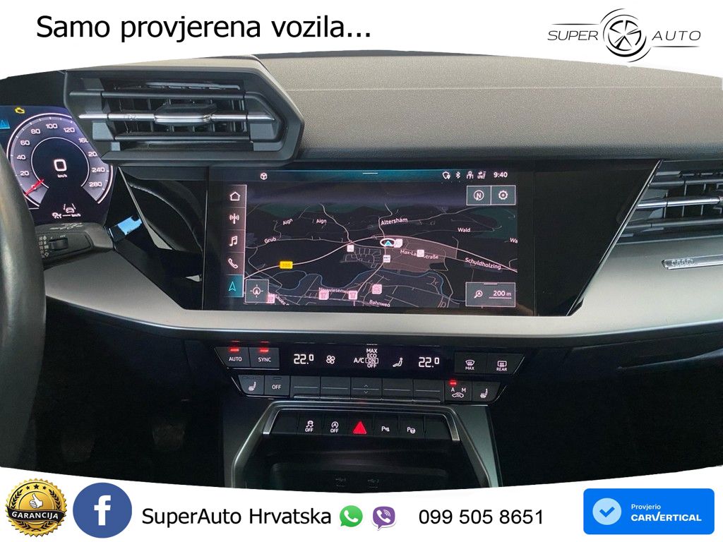 Audi A3 35 TFSI (150 KS) LED+GR SJED+ACC