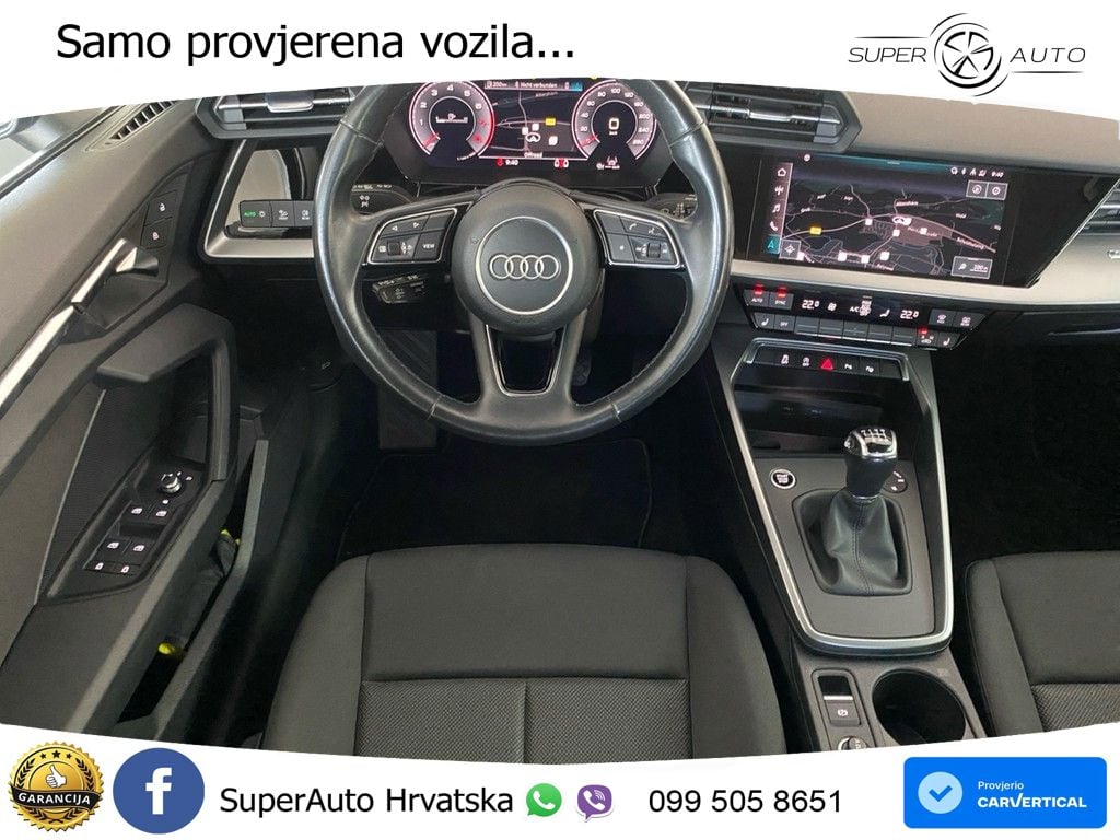 Audi A3 35 TFSI (150 KS) LED+GR SJED+ACC