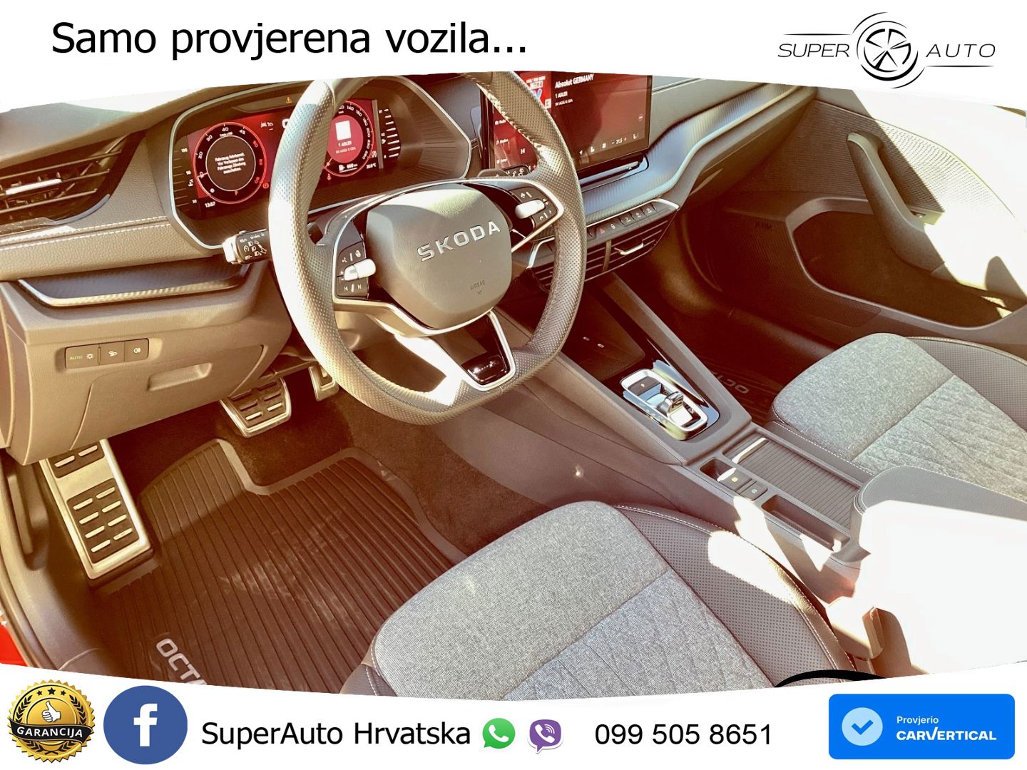 Škoda Octavia Combi 2.0 TDI (150 KS) DSG SportLine LED+GR SJED+ACC