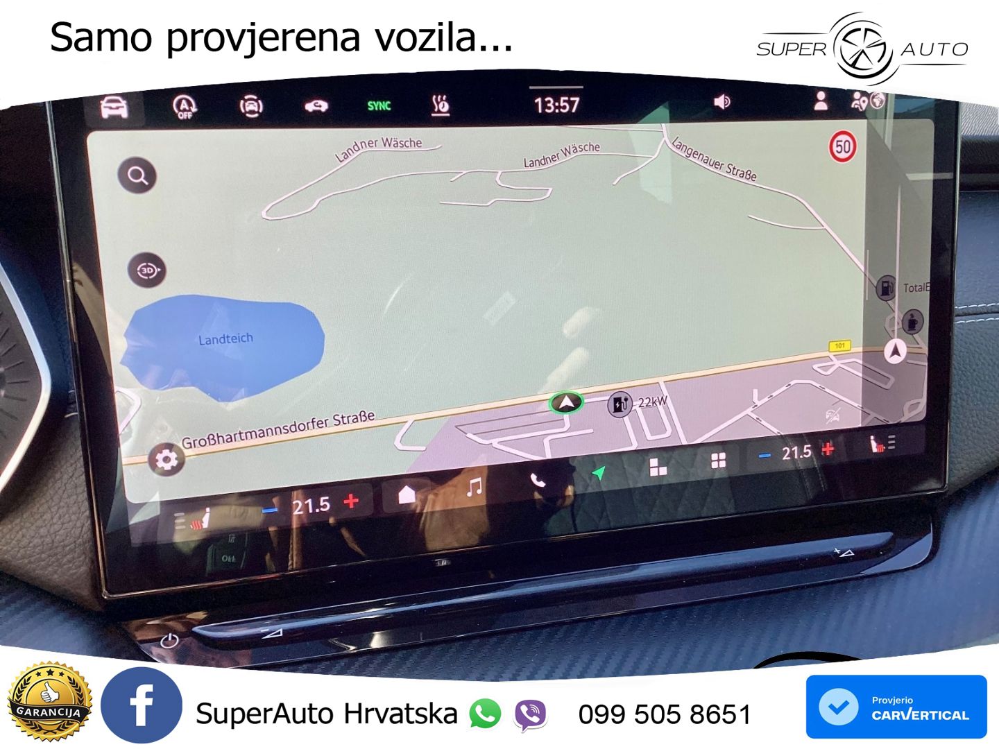 Škoda Octavia Combi 2.0 TDI (150 KS) DSG SportLine LED+GR SJED+ACC