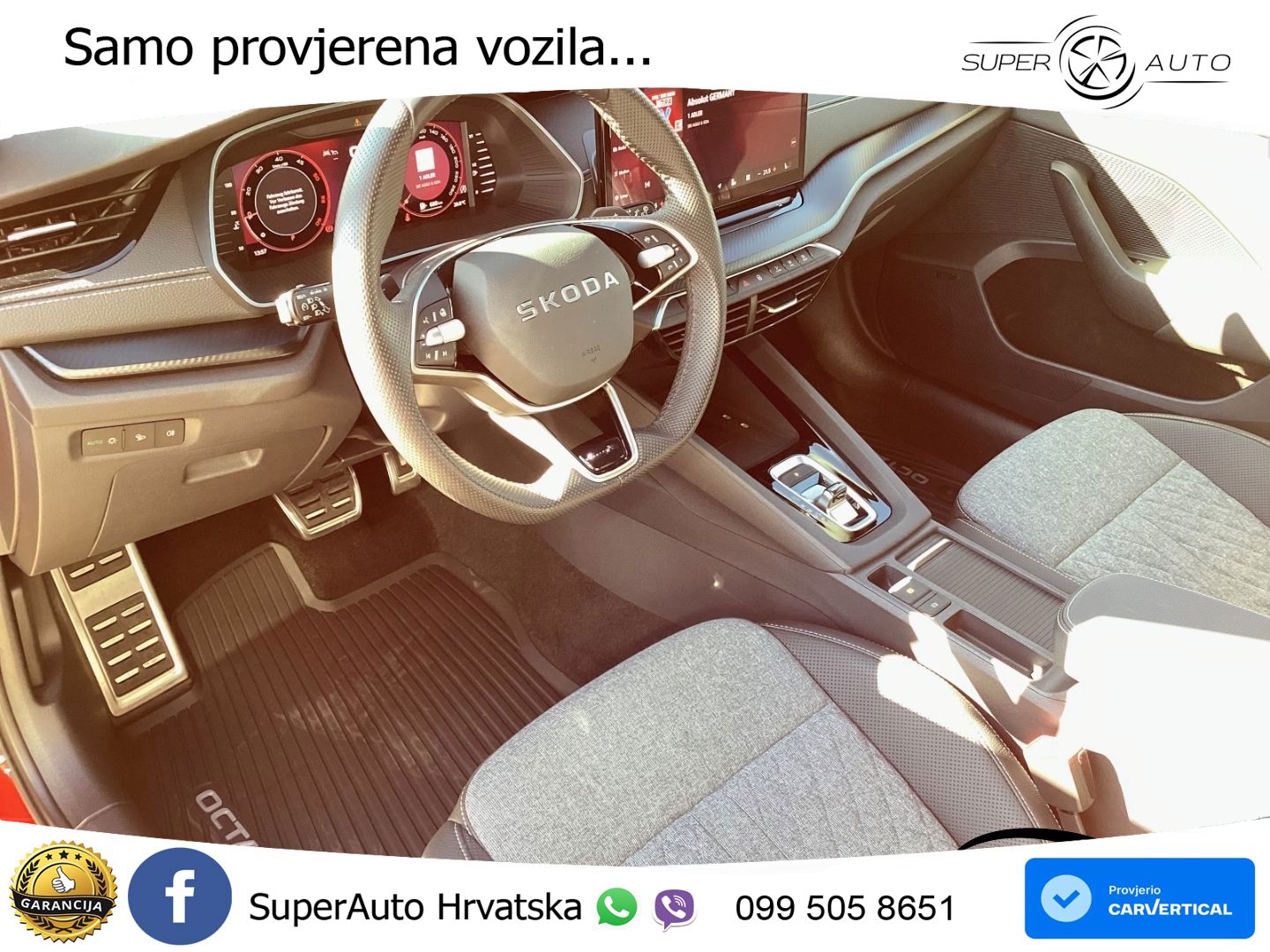 Škoda Octavia Combi 2.0 TDI (150 KS) DSG SportLine LED+GR SJED+ACC