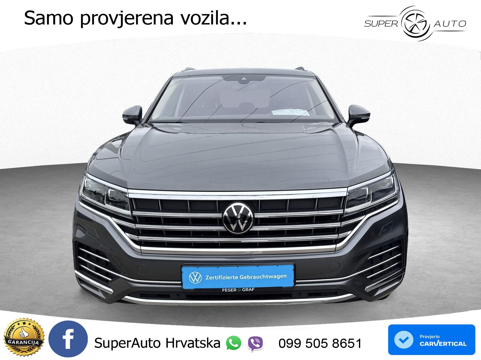 Volkswagen Touareg 3.0 V6 TDI (231 KS) 4MOTION Tiptronic ZRAČNI+ACC+4xGR SJED+KAM