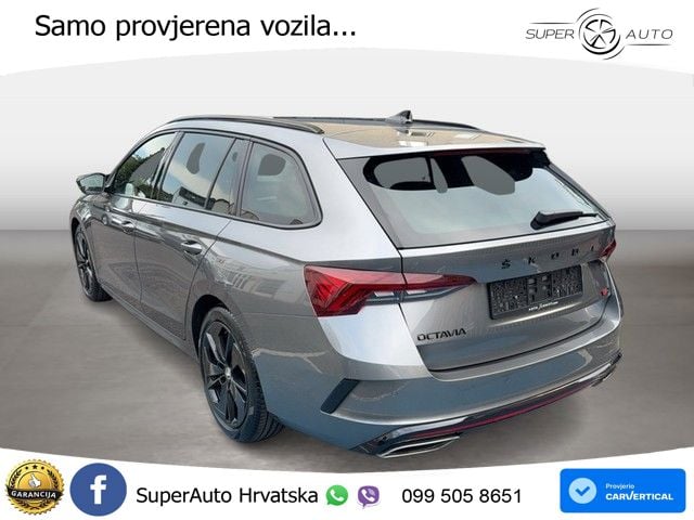 Škoda Octavia Combi RS 2.0 TDI (200 KS) 4x4 DSG LED+GR SJED+ACC