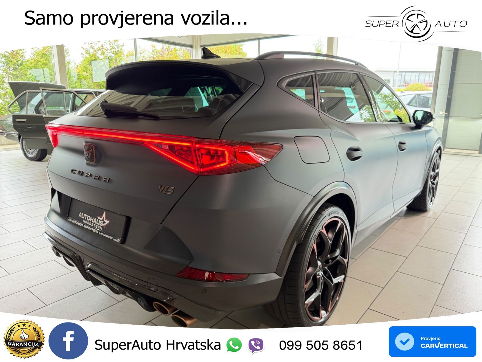 Cupra Formentor VZ5 2.5 TSI (390 KS) 4Drive DSG LED+GR SJED+ACC