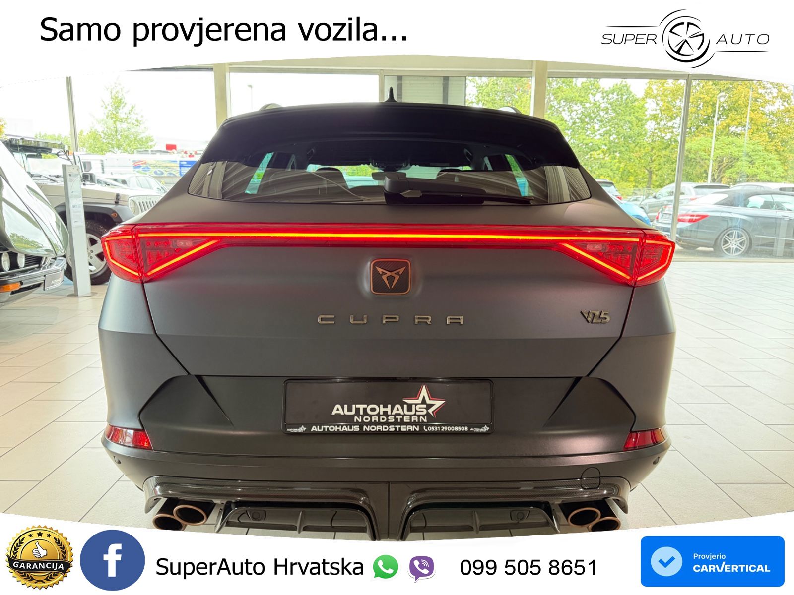 Cupra Formentor VZ5 2.5 TSI (390 KS) 4Drive DSG LED+GR SJED+ACC