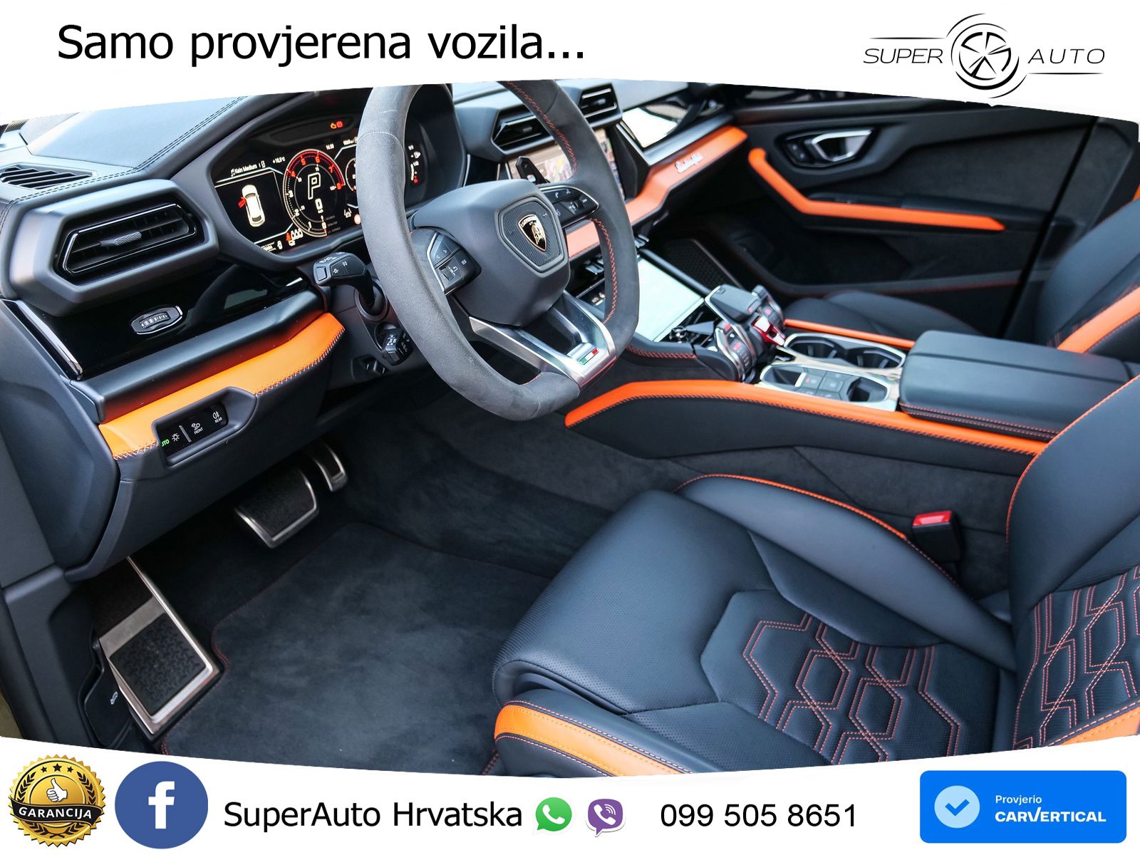 Lamborghini Urus SE 4.0 V8 (800 KS) 4WD Automatic LED+GR SJED+ACC