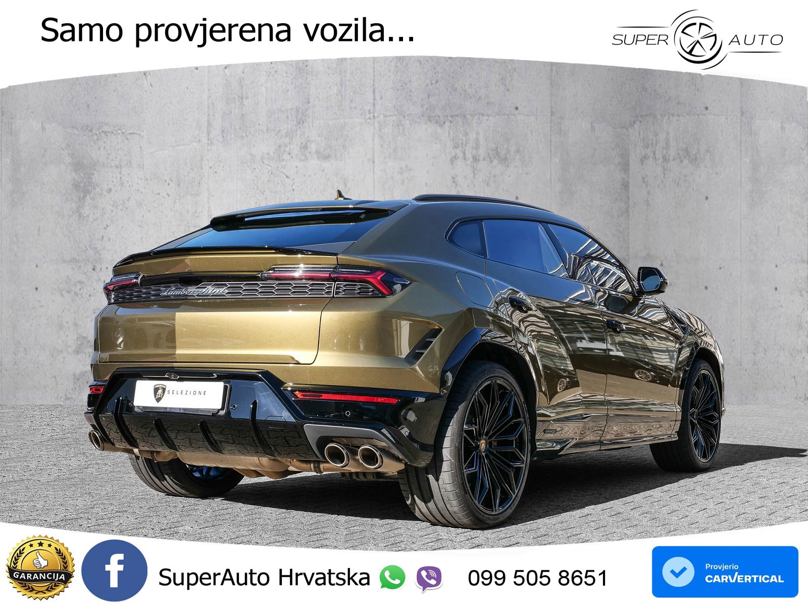 Lamborghini Urus SE 4.0 V8 (800 KS) 4WD Automatic LED+GR SJED+ACC