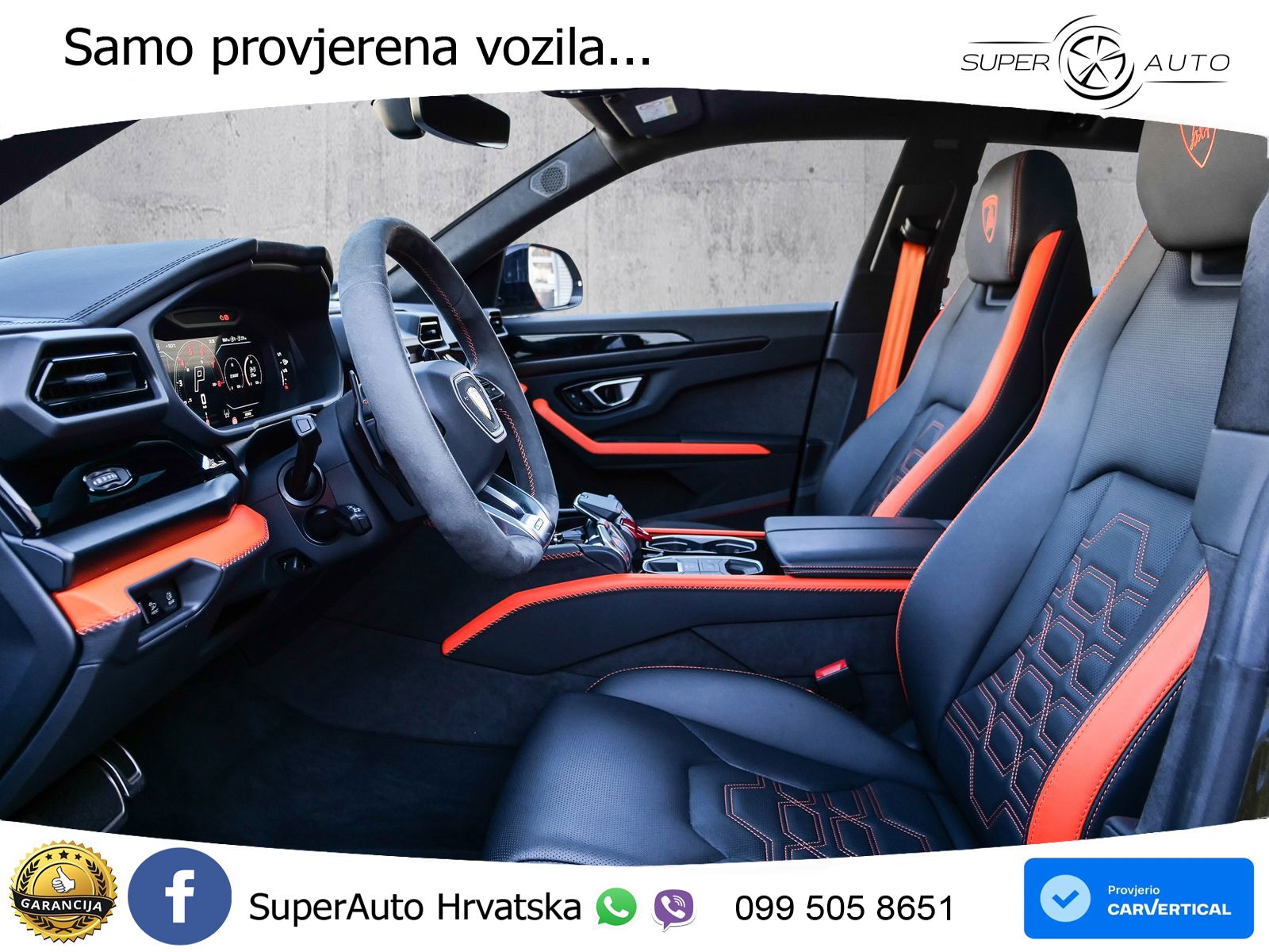 Lamborghini Urus SE 4.0 V8 (800 KS) 4WD Automatic LED+GR SJED+ACC