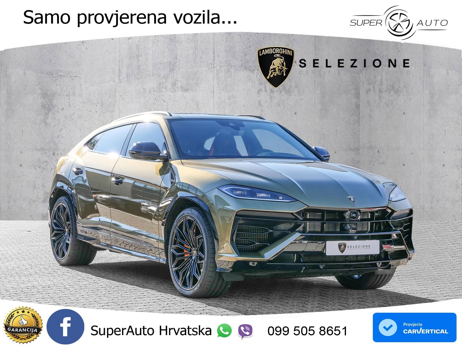 Lamborghini Urus SE 4.0 V8 (800 KS) 4WD Automatic LED+GR SJED+ACC