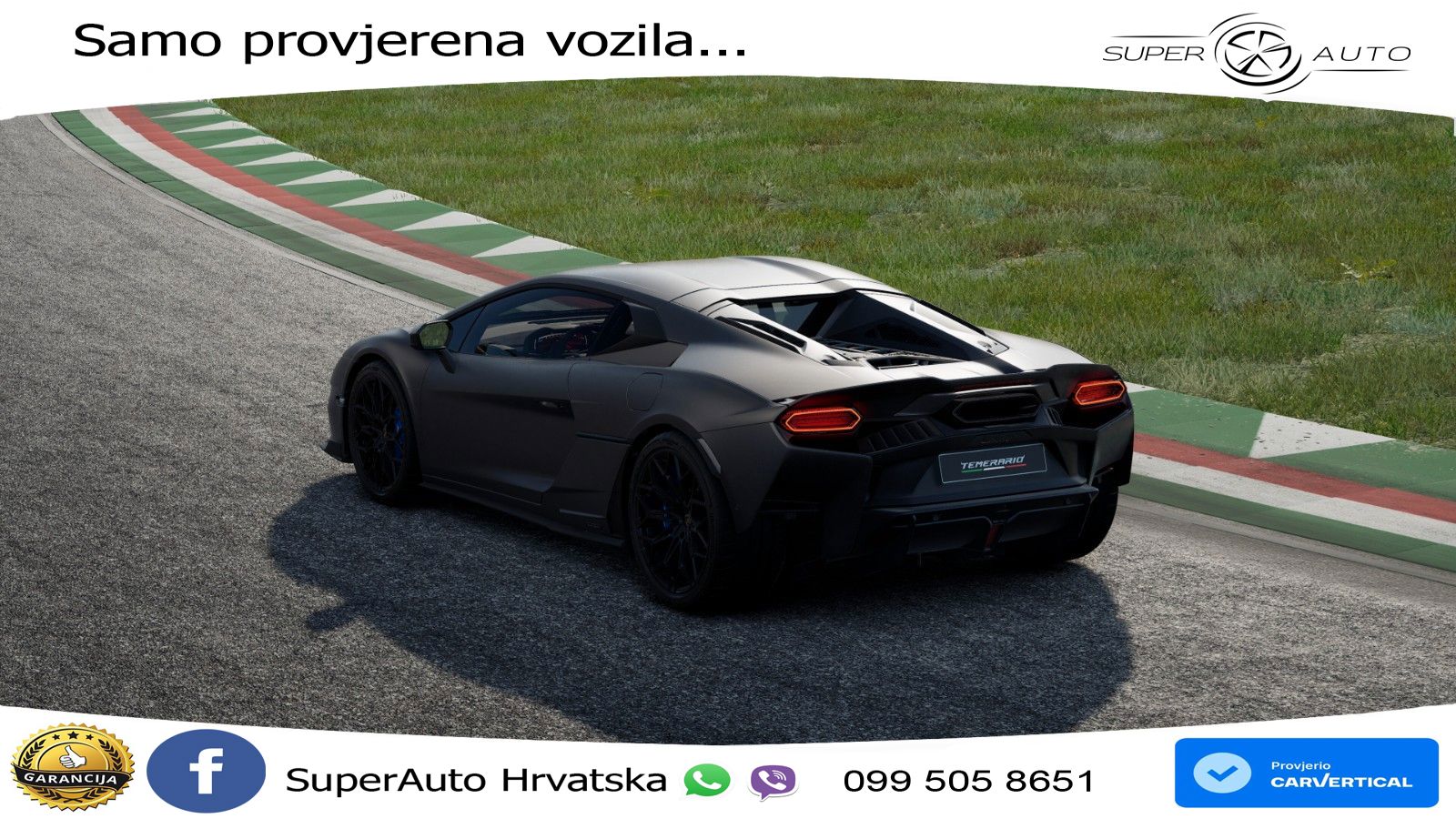 Lamborghini Temerario 4.0 V8 (920 KS) HPEV e-4WD DCT LED+GR SJED+ACC