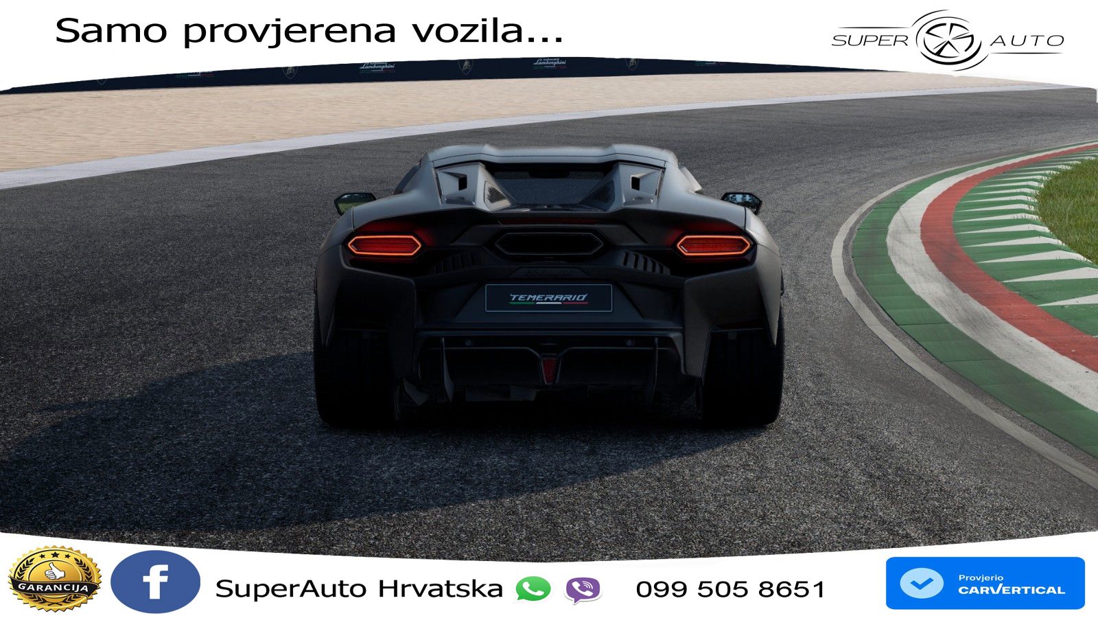 Lamborghini Temerario 4.0 V8 (920 KS) HPEV e-4WD DCT LED+GR SJED+ACC