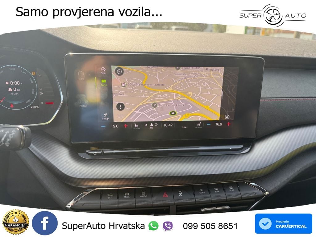 Škoda Octavia Combi RS 2.0 TSI (245 KS) DSG LED+GR SJED+ACC