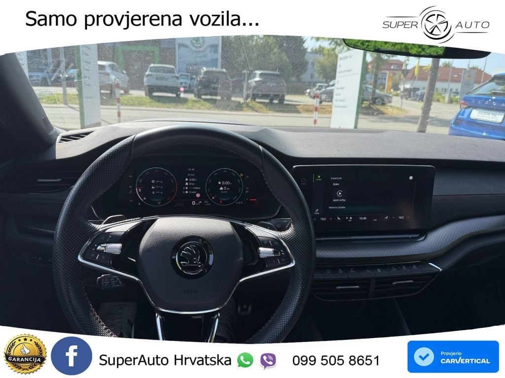 Škoda Octavia Combi RS 2.0 TSI (245 KS) DSG LED+GR SJED+ACC