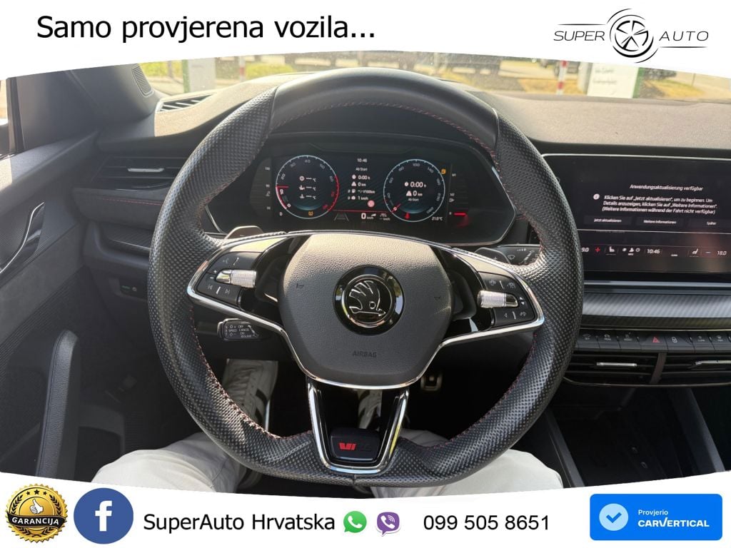 Škoda Octavia Combi RS 2.0 TSI (245 KS) DSG LED+GR SJED+ACC
